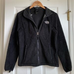 The North Face Women’s Black Fleece Full Zip Up Jacket Size Small